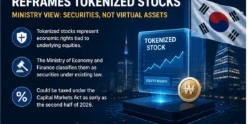 South Korea Says Tokenized Stocks Look More Like Securities…